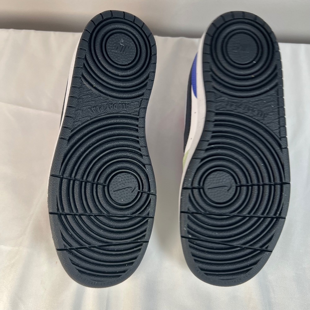 Nike Y3.5 Court Borough Low Recraft GS Honeydew Pink Ultramarine NWOB White Blue - Picture 4 of 10